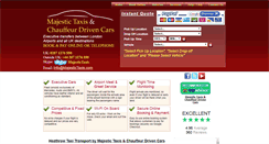 Desktop Screenshot of heathrowtocardiff.com